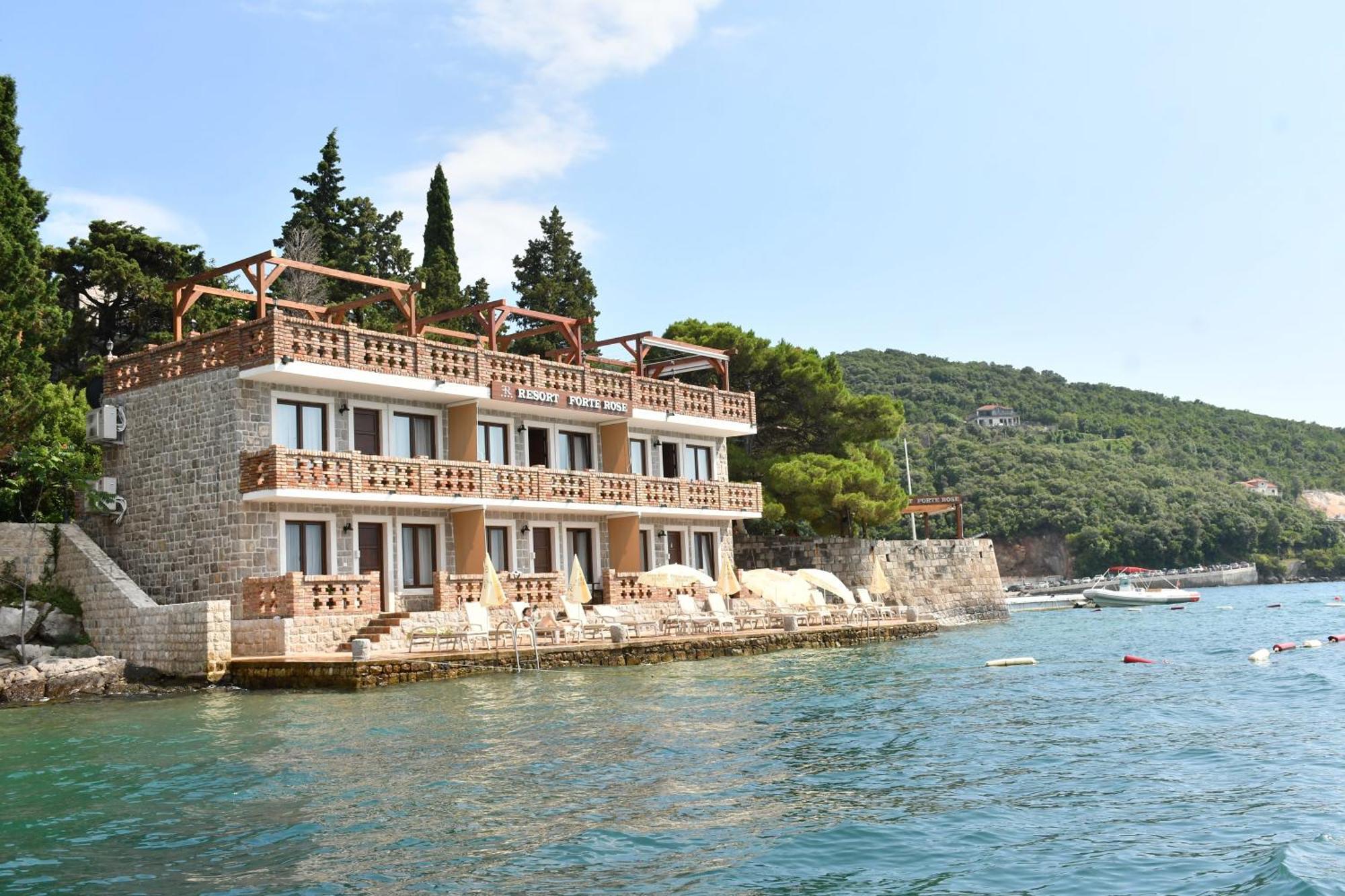 Forte Rose Resort Herceg Novi Esterno foto