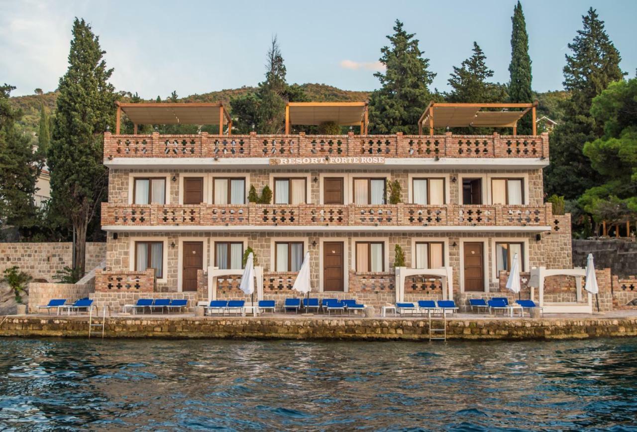 Forte Rose Resort Herceg Novi Esterno foto